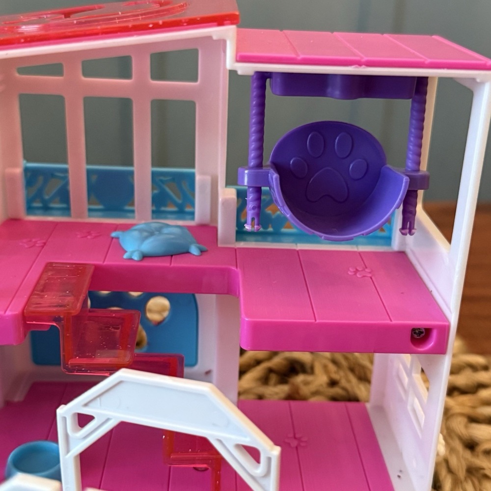 Barbie Pet Care Puppy Playhouse – Slide, Elevator, Swing, Patio Fence, Table - Picture 3 of 10